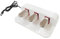 Sustain Pedal Anti Slip Triple Pedal for Keyboard Electric Piano Performance White, 30x7.5x17cm