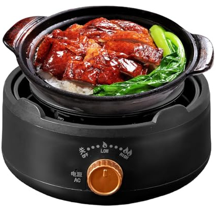 Chauffante – 500W | Chauffante Électrique | Cuisinière Multifonction | Réchaud Portable Pour Chauffer L'eau, Le Thé Et Le Café, Idéal Pour La Maison, Les Dortoirs, Les Pique-niques, Le C