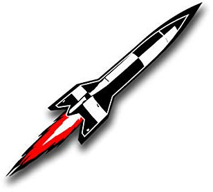 Aufkleber/Sticker V2 Rakete Aggregat 4 Großrakete Peenemünde 8x7cm A1397