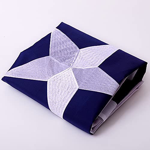 Freefy Bandera de Texas de 4 x 6 pies, estrellas bordadas, rayas cosidas, nailon resistente y duradero exterior de Estados Unidos, ojales de latón, perfecta para uso en interiores y exteriores,