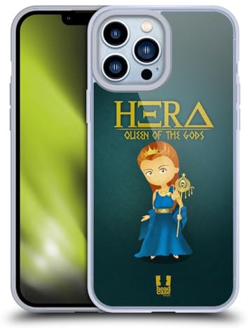 Head Case Designs Hera Mini Greek Goddesses Soft Gel Case Compatible With Apple iPhone 13 Pro Max