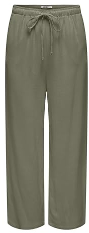ONLY Unisex Only Female Hose Onlsiesta Gerade Geschnitten Hose Gerade Geschnittene Basic-Hose Mit Mittlerer Taille