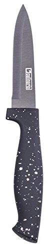 culinario Schälmesser 19 cm Titanium veredelte Klinge, Griff in schwarzer Granit-Optik