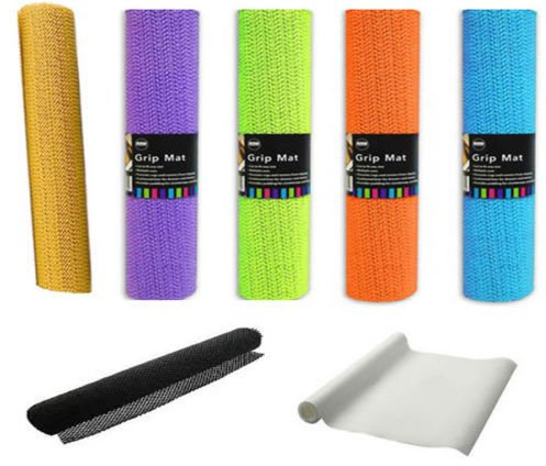 Anti Non Slip Multi Purpose Rubber Liner Carpet Rug Gripper Dish Drawer Car Dashboard Mat (Pink)