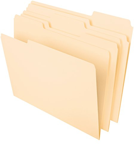 Pendaflex Datei Ordner, 1/3 Tab, Manila, Letter-Format, 100 Pro Box (65213)