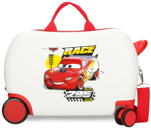 Disney Cars Joy Kinder-Koffer Mehrfarbig 41x34x20 cms Hartschalen ABS Kombinationsschloss 25L 2,1Kgs 4 Räder Handgepäck