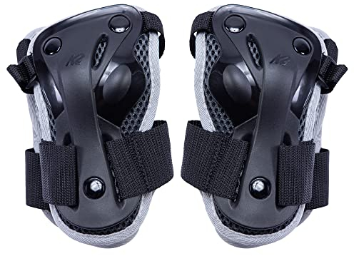K2 Skates Unisex Inline Skates K2 Performance Wrist Guard, Black - Anthracite, 30E1417.1.1.L