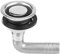 SHENGHUISS Boat Gas Fuel Tank Vent for 5/8 Hose, Stainless Steel 316 Marine 90 Degree Flush Mount Thru-Hull Fuel Gas Tank Vent with Mounting Gasket Hardware