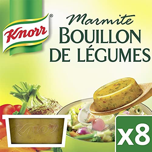KNORR - Marmitte De Bouillon Légumes 8 Capsules 224G - Lot De 4 - Offre Special