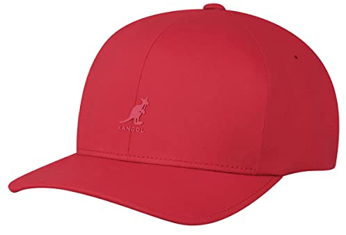 Kangol Unisex Flexfit Delta Cap Baskenmütze, Rot, S/M