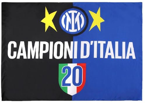 Bandiera Stadio 100x150 Gigante 140x200 cm Nero ed Azzurro Tricolore Bandiere Nero ed azzurre PS 03651