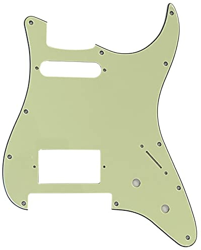 Parti di chitarra per Stratocaster Floyd Rose Tremolo HS Humbucker battipenna (3 strati verde vintage)