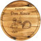 Sterngraf Pizzateller mit Gravur (Namen) personalisiertes Holz Pizzabrett 32cm Akazienholz - Geschenkidee zum Geburtstag, Geschenke Jahrestag Jubiläum, MotivP9 Pizzeria