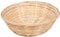 Wickerfield 10PCS Round Natural Bamboo Bread Basket Storage Gift Hamper Trays (9 inch)