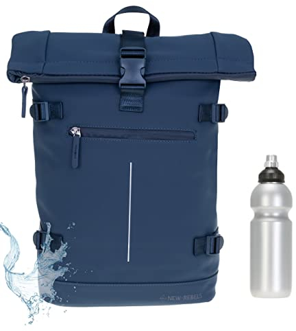 New Rebels Rucksack Roll Top (Sea Blue 02)
