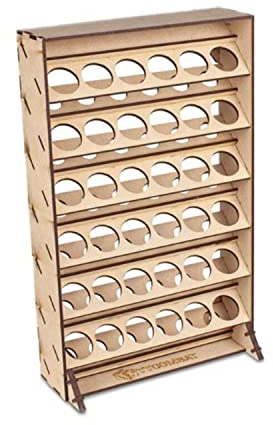 TTCombat & Vallejo Paint Rack 36