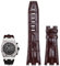 EPANO 28 mm importiertes Lederarmband für AP für Audemars Piguet 42 mm für Royal Oak Offshore Uhrenarmband Zubehör Dornschließe 15710/15703, With Rose Buckle, Achat