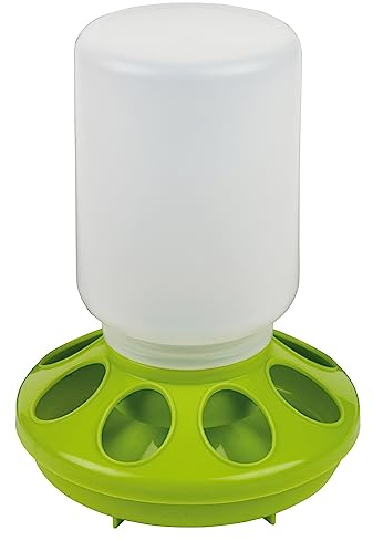 Nobby Küken Futterautomat Kunststoff 1 kg, Ø 15,5 x 20,5 cm, grün