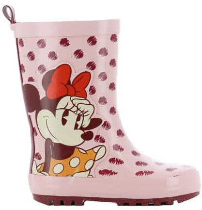 Leomil Disney Minnie Gummistiefel Kinder, Regenstiefel Mädchen | Stiefel Kinder, Regenschuhe, Für nassen Tagen, Mickey & Friends, Geschenk
