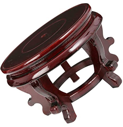 Warmhm Wood Plant Stand Wood Garden Plant Pot Riser Display Stand Flower Pot Holder for Indoor Patio Garden