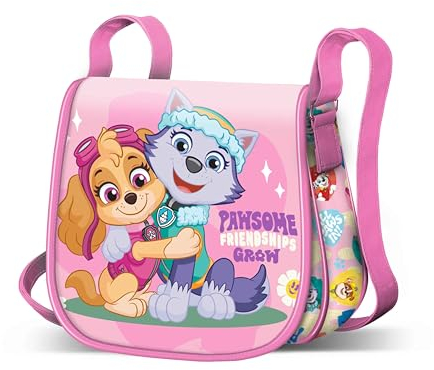 Paw Patrol Friendship-Mini Muffin Schultertasche, Rosa, 16,5 x 16,5 cm