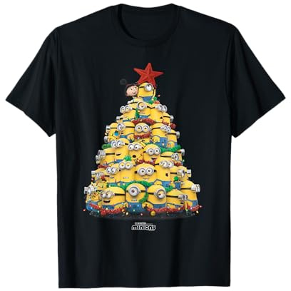 Minions Christmas Tree T-Shirt