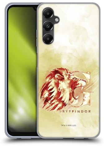 Head Case Designs Offizielle Harry Potter Gryffindor Deathly Hallows XVI Soft Gel Handyhülle Hülle kompatibel mit Samsung Galaxy A05s