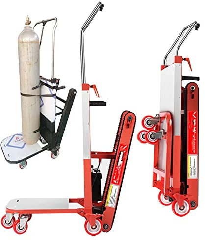 Elektrischer Treppensteiger – Sackkarre, 550 W Hochleistungs-Treppenwagen, Nutzungsdauer: 5–10 Stunden, Ladekapazität 300 kg, leiser Motor, 48 V 42 Ah Lithiumbatterie, für Famili