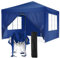COBIZI Pavillon 3x3 Faltpavillon Wasserdicht Stabil Winterfest Faltbar Partyzelt mit 4 Seitenteilen Pop up Gartenpavillon UV Schutz 50+ Höhenverstellbar für Strand Hochzeit Camping, Navy Blau