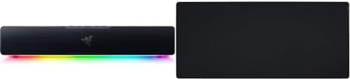 Razer Leviathan V2 X - Barre de Son de Gaming pour PC (avec Haut-parleurs Large Band & Gigantus V2 3XL - Tapis de Souris Gaming Souple pour la rapidité et Le contrôle, 1,200 x 550 x 4mm, Caoutchouc