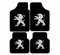 BFRDGE Auto-Fußmatten, für Peugeot 206 CC Coupe 2001-2007 Anpassen Fußmatten, Allwetter wasserdichte rutschfeste Auto Fussmatten Set
