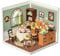 Rolife Miniature Maison Super Monde Maison de Poupée Maquettes et Accessoires Hobbies des Femmes Cadeau d'anniversaire de Noël pour Enfants et Adultes (Thé Sweet Sips)