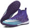 Astro Turf Football Boots Mens Boys Girls Soccer Trainers Indoor Football Shoes Outdoor Professional Athletics Sneakers Purple