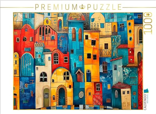 CALVENDO Puzzle Urbanes Farbenspiel | 1000 Teile Lege-Größe 64 x 48 cm Foto-Puzzle für glückliche Stunden