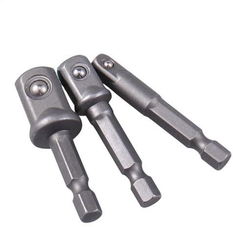 Dados para taladro - Adaptador de dado a punta de 3 piezas - Juego de adaptadores de dado para taladro, Adaptador de dado a punta de 3 piezasAdaptador de dado a punta de 3 piezas