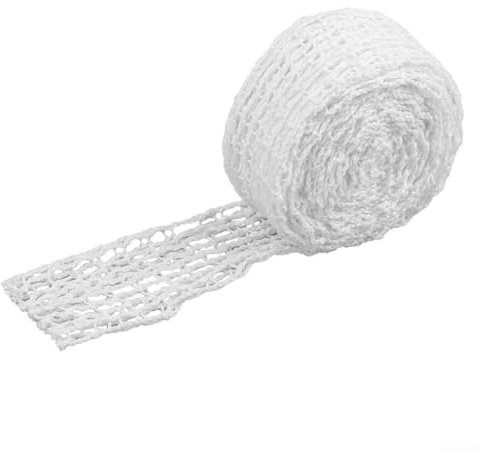 Honseadek Elastisches Schinkennetz, Fleischrolle, Kochfolie, 18 Löcher, Schinkennetz, Kochfolie zum Braten, Aushärten von Rindfleisch, Schweinerippchen, lebensmittelecht, Polyester, Naturkautschuk (5