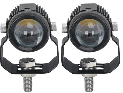 KRALPOTIX Universeller Nebelscheinwerfer, kompatibel mit LED-Fahrlichtern, kompatibel mit Yamaha Tmax 500 530 MT-07 MT07 MT09 MT09 Tenere 700 Motorradteilen(002)