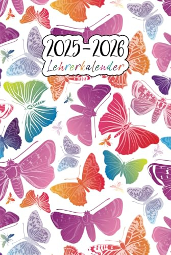 Lehrerplaner 2025/2026: Schulkalender und Unterrichtsplaner | kalender | 175 Seiten inklusive vieler Extras | 1 komplette Woche auf 2 Seiten | Schuljahr 25/26