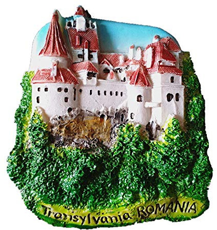 3D Transylvania Romania Fridge Magnet Souvenir Gift Home & Kitchen Decoration Magnetic Sticker, Transylvania Romania Refrigerator Magnet tourist souvenir gift