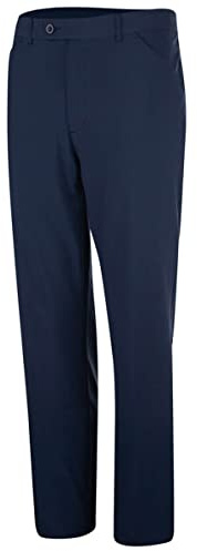 Island GREEN Mens Golf IGPNT1900 Stretch Tapered Trousers - Dark Navy - 38R