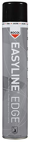 Rocol 47006 Easyline Edge Black Permanent Line Marking Paint 750ml