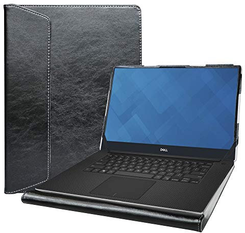 Alapmk Schutz Abdeckung Hülle für 15.6 Dell XPS 15 7590/Dell Inspiron 15 2-in-1 7500 7506 i7506-7958SLV/Dell Inspiron 15 7500 7501/Dell Vostro 5501 5502/Dell Vostro 7500/Dell Precision 3560,Schwarz