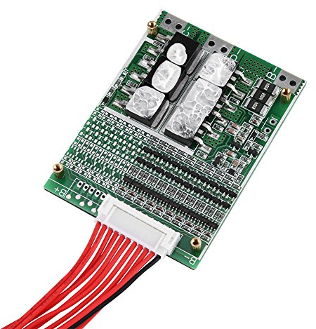 Fafeicy 36V 35A 10S Li-Ionen Batterie Schutzplatine, PCB Passend für ternäre Batterien, mit Ausgleichsfunktion