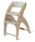 QuarttoLino® 9-in-1 multifunktionaler Hochstuhl - QuarttoLino® kann in ein Kinderhochstuhl, Wippe, Treppe, Hochstand - Lernturm, Rutsche,Babywippe und noch viles mehr umgewandelt werden - Grau