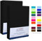Camry Spannbettlaken 2er-Set 90x200cm - 100x200cm Schwarz Baumwolle Bettlaken Jersey Spannbetttuch Oeko-Tex 100