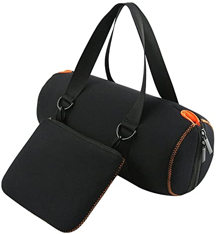 subtel® Lautsprechertasche für JBL Xtreme Lautsprecher Hänge Tasche Musikbox Transport Speaker Case Tragetasche Hülle - stoßfest, gepolstert, schwarz Hardcase