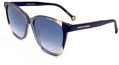 Carolina Herrera Ch 0061/s RTC/DG BLUE ORANGE Sunglasses Women's Acetate, Standard, 57