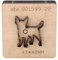 ViaGasaFamido Tier Hund Stanzform Legierter Stahl Leder Stanzform mit Holzplatte Stanzform Hunde Stanzform Legierter Stahl Stanzform Leder Stanzform Stanzform Stanzen für Heimwerkerhandwerk