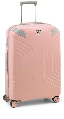 RONCATO YPSILON 2.0 ECO Trolley Rigido Medio 69 cm, 4 ruote - Rosa Pastello