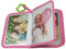 Baby Fotoalbum, Soft Stofffoto Buch Album Erstes Foto Album Geschenk für Babys 4 x 6 Zoll Fotos, Can hält 17 Fotos, Dekor für Raum